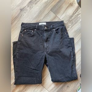 Women’s Abercrombie & Fitch High Rise Ankle Straight Jeans - Curve Love